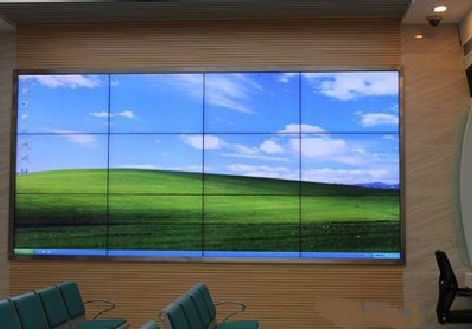 郎溪液晶拼接屏的另类用法。